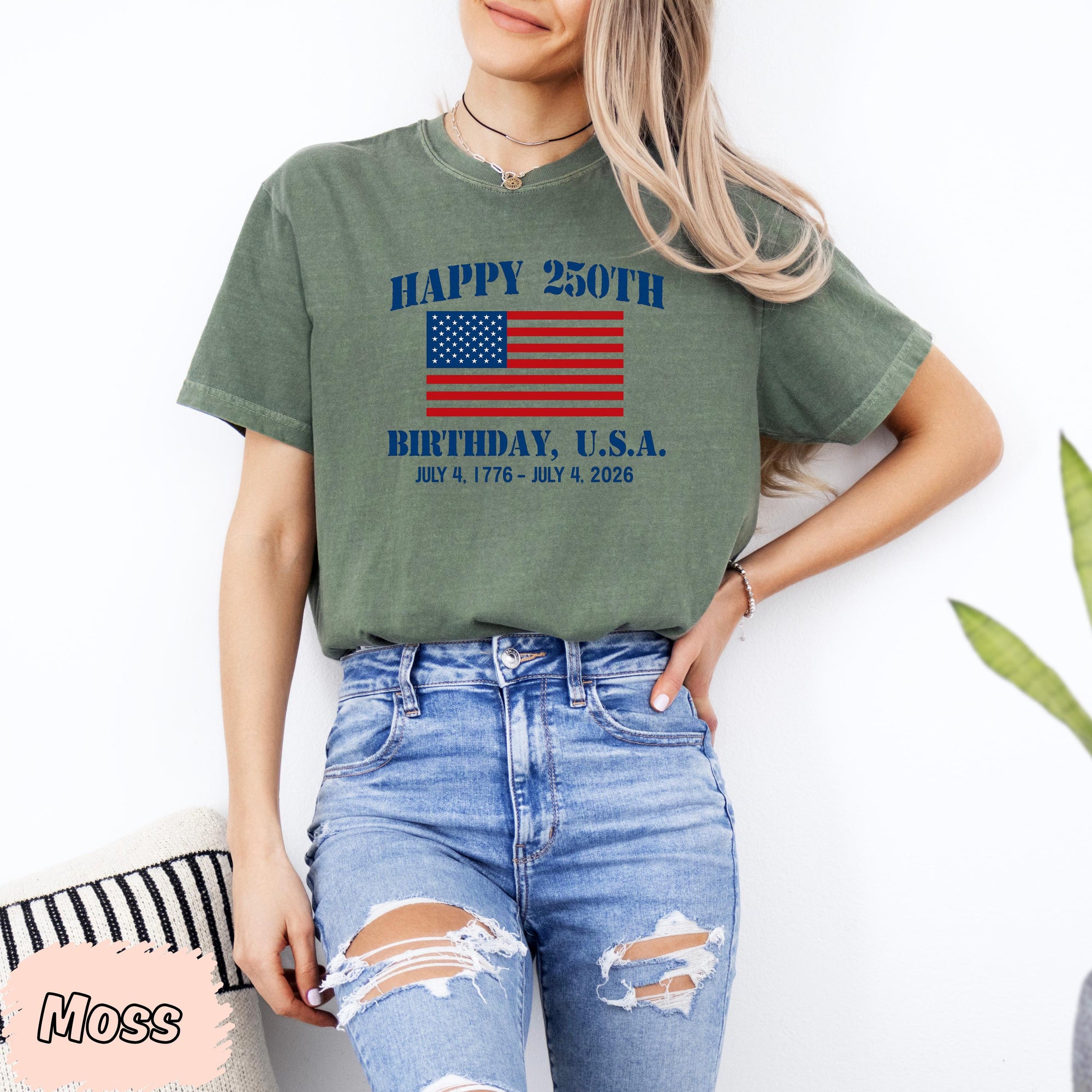 Happy 250th Birthday Usa Shirt Patriotic 4th Of July Shirt America 250 Tee Semiquincentennial Gift Independence Day Usa Shirt 1776 2026 1759908981335.jpg