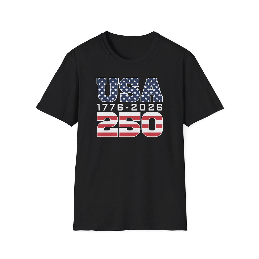 Patriotic Usa 250 T Shirt Usa 250th Anniversary Tee Unisex Graphic Shirt Independence Day Gift 4th Of July 1776 1759909166412.jpg
