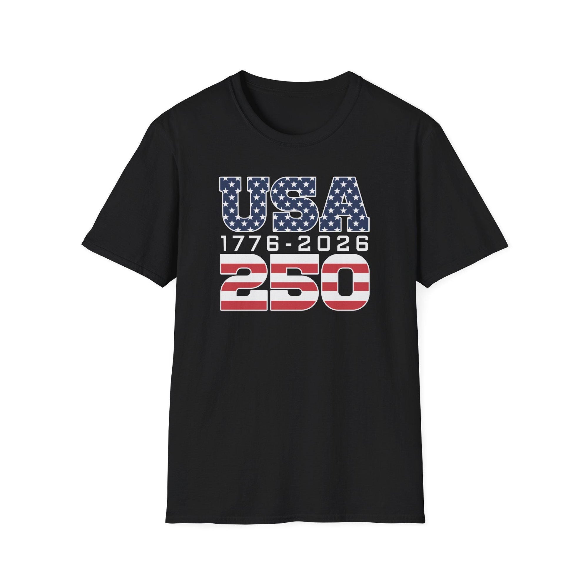 Patriotic Usa 250 T Shirt Usa 250th Anniversary Tee Unisex Graphic Shirt Independence Day Gift 4th Of July 1776 1759909166412.jpg