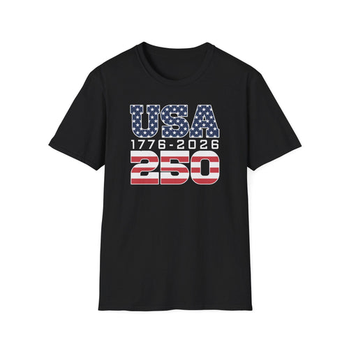 Patriotic Usa 250 T Shirt Usa 250th Anniversary Tee Unisex Graphic Shirt Independence Day Gift 4th Of July 1776 1759909166412.jpg