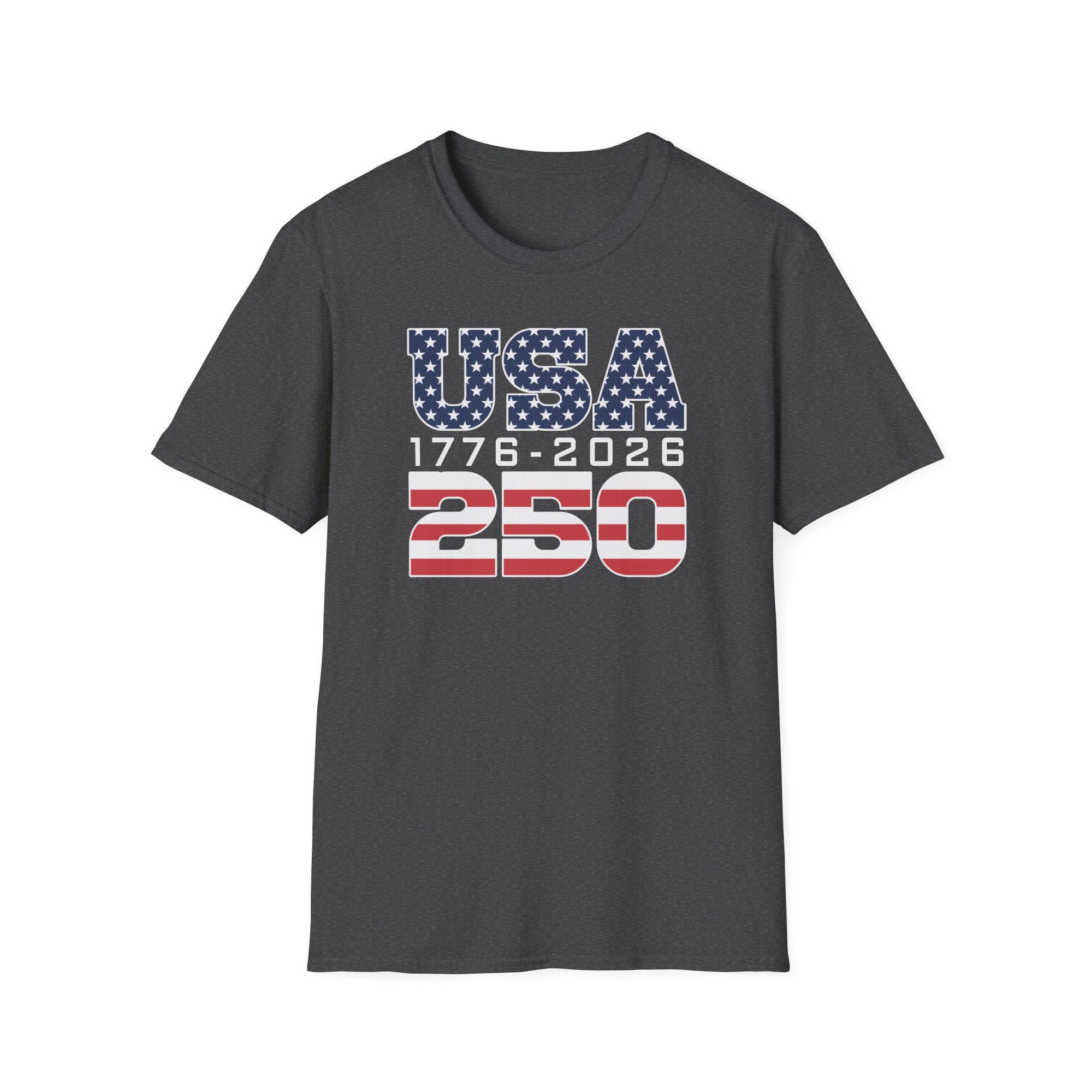Patriotic Usa 250 T Shirt Usa 250th Anniversary Tee Unisex Graphic Shirt Independence Day Gift 4th Of July 1776 1759909166463.jpg