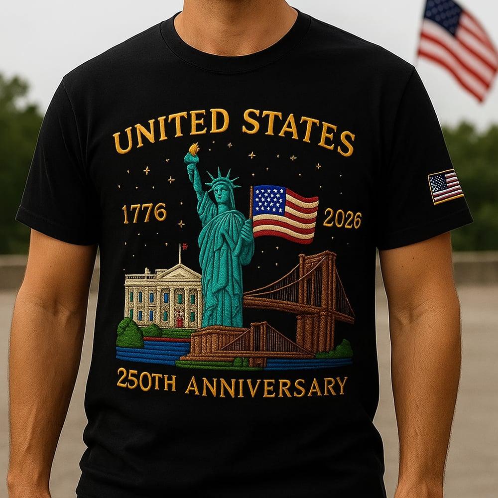 United States 250th Anniversary Shirt Usa 1776 2026 Patriotic 3d Shirt Semiquincentennial Gift For Men American Flag Tee 1759909670181.jpg