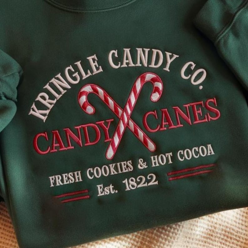 Kringle Candy Co Embroidered Sweatshirt Vintage Holiday Hoodie Christmas Gift Ideas Family Christmas Hoodie Christmas Sweatshirt 1759912130833.jpg