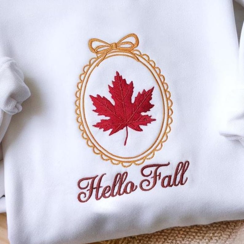 Coquette Bow Embroidered Hello Fall Sweatshirt Hello Fall Sweatshirt Cozy Autumn Hoodie Thanksgiving Sweatshirt Cute Fall Hoodie 1759912897779.jpg