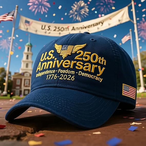Us 250th Anniversary Hat Patriotic Adjustable Baseball Cap 250th Anniversary Usa Hat For Men Women 1759978195129.jpg