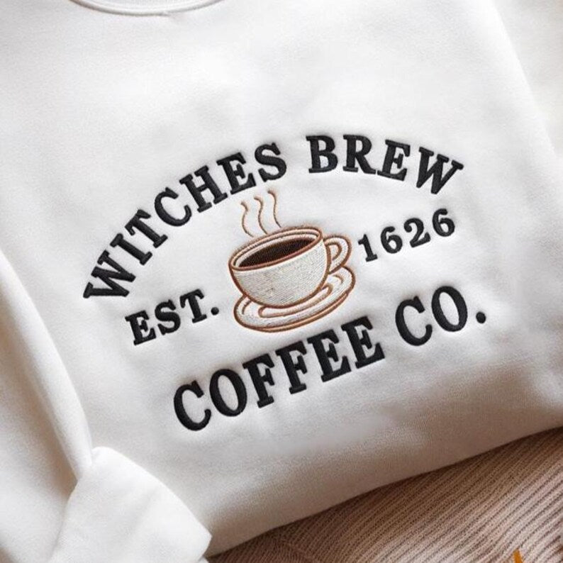 Embroidered Witches Brew Coffee Co Halloween Sweatshirt Cozy Fall Sweatshirt Halloween Sweatshirt Spooky Season Hoodie Witch Coffee Hoodie 1759980723047.jpg