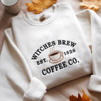 Embroidered Witches Brew Coffee Co Halloween Sweatshirt Cozy Fall Sweatshirt Halloween Sweatshirt Spooky Season Hoodie Witch Coffee Hoodie 1759980723107.jpg