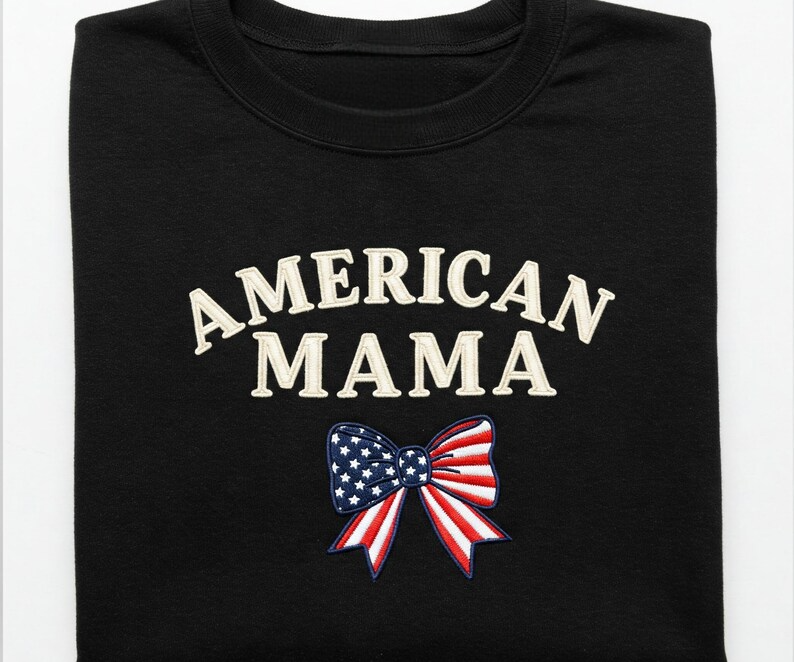 Embroidered American Mama Sweatshirt 4th Of July Mom Hoodie Usa Bow Mama Sweater Patriotic Embroidery Independence Day Hoodie For Her 1759984823128.png