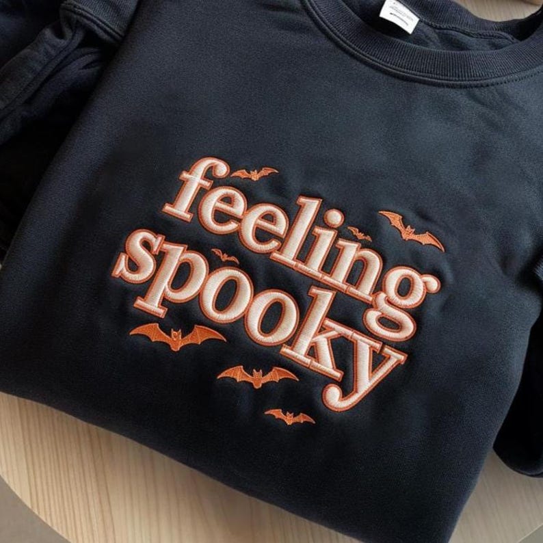 Feeling Spooky Embroidered Crewneck Sweatshirt Cute Fall Sweater Spooky Season Salem Witch Embroidery Hoodie Minimalistic Hoodie 1760084488042.jpg