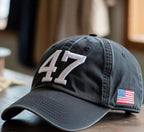 Charlie Kirk 47 Embroidered Hat American Flag Embroidered Hat Justice For Charlie Kirk Cap Political Statement Hatpatriotic Hat 1760151411398.jpg