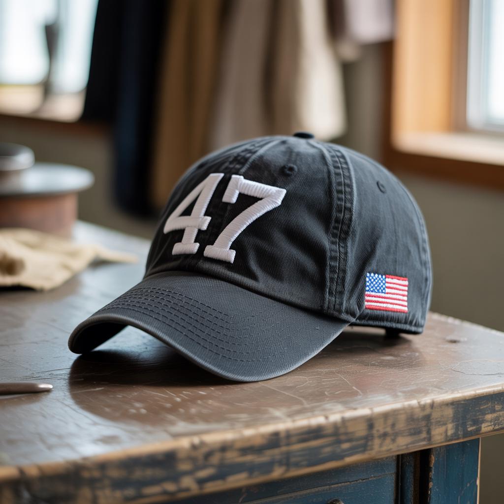 Charlie Kirk 47 Embroidered Hat American Flag Embroidered Hat Justice For Charlie Kirk Cap Political Statement Hatpatriotic Hat 1760151411453.jpg