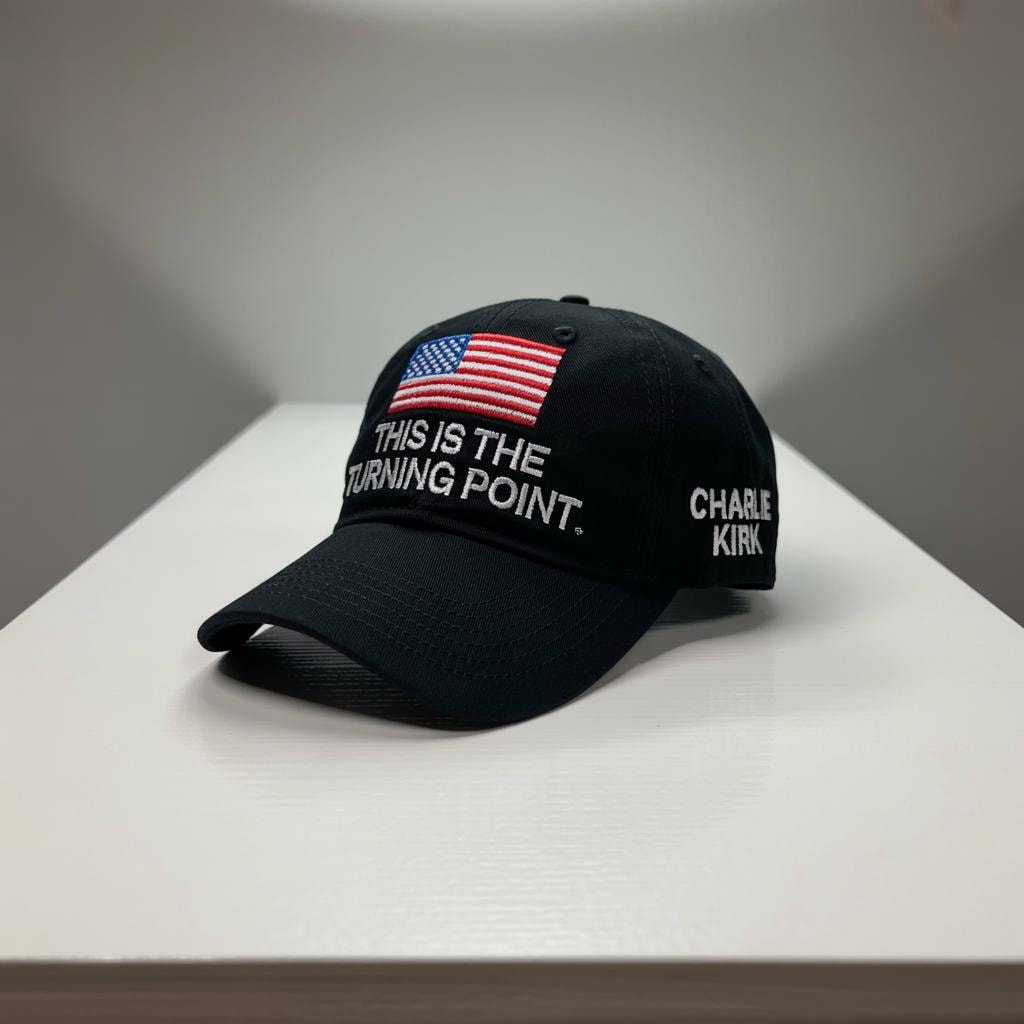 Embroidered This Is The Turning Point Hat Turning Point Usa Baseball Cap Maga Hat For Men Women Republican Gift Charlie Kirk Cap 1760152072545.jpg