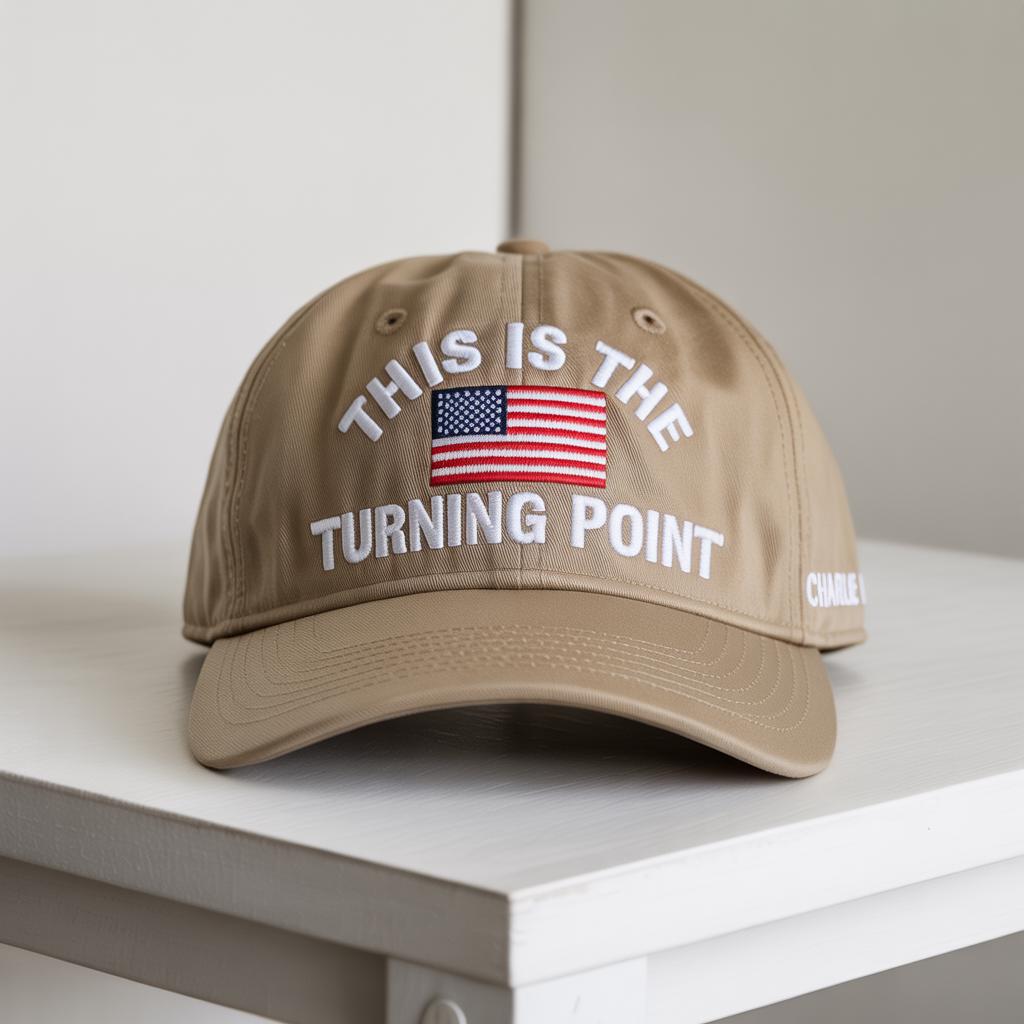 Embroidered This Is The Turning Point Hat Turning Point Usa Baseball Cap Maga Hat For Men Women Republican Gift Charlie Kirk Cap 1760152072641.jpg