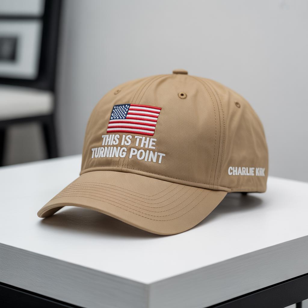 Embroidered This Is The Turning Point Hat Turning Point Usa Baseball Cap Maga Hat For Men Women Republican Gift Charlie Kirk Cap 1760152073211.jpg