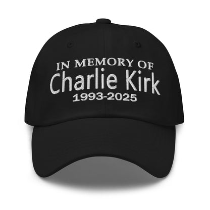 Hat In Memory Of Charlie Kirk 1993 2025 1760152652075.jpg