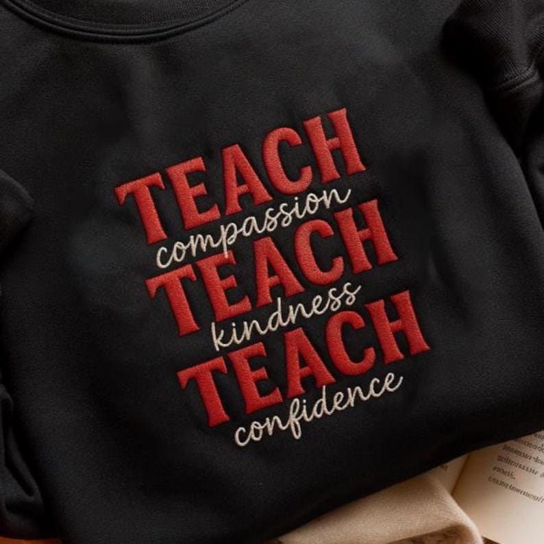 Teacher Embroidered Sweatshirt Special Education Teacher Hoodie Teacher Team Sweater Teacher Appreciation Kindergarten Elementary Teacher 1760153397553.jpg