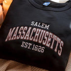 Salem Massachusetts Embroidered Sweatshirt Hocus Pocus Halloween Fall Hoodie Spooky Season Salem Witch Embroidered Hoodie Halloween Sweater 1760155995087.jpg