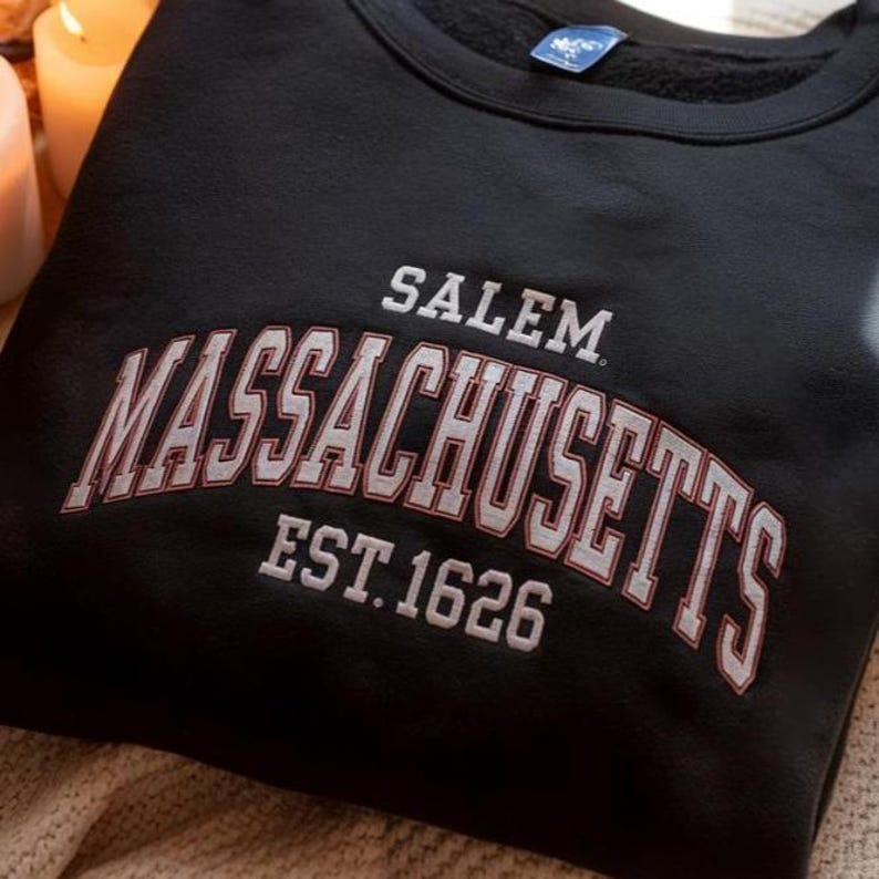 Salem Massachusetts Embroidered Sweatshirt Hocus Pocus Halloween Fall Hoodie Spooky Season Salem Witch Embroidered Hoodie Halloween Sweater 1760155995087.jpg