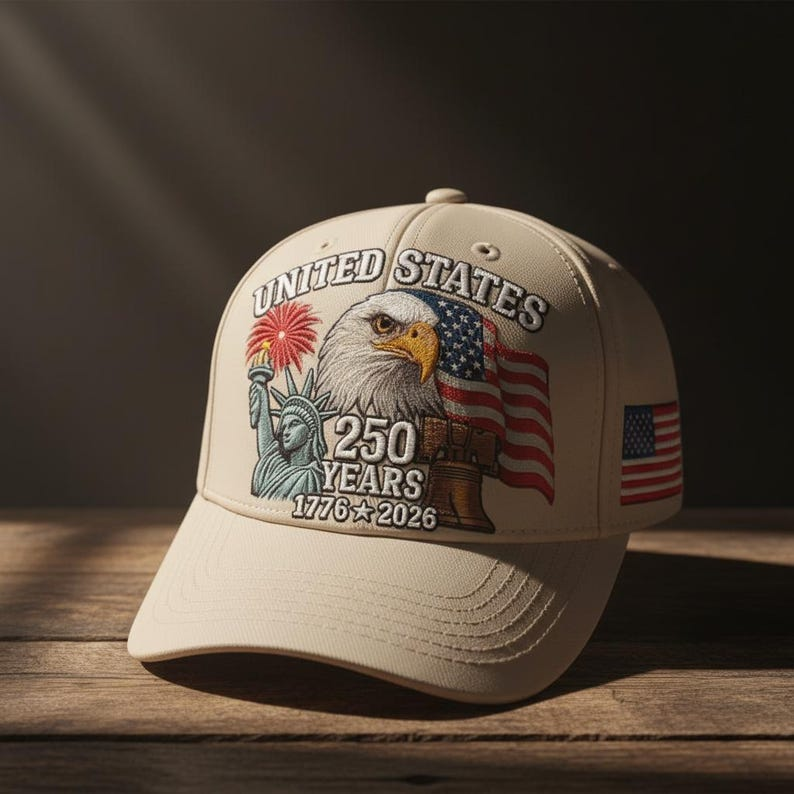 Usa 250th Anniversary Eagle Baseball Cap Patriotic Adjustable Hat American Heritage 1776 2026 Unisex Gift Christmas Gift Gift For Dad 1760326305163.png