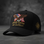 250th Anniversary Hat 1776 2026 Usa Embroidered Cap Patriotic Bald Eagle Dad Hat Independence Day Gift 1760326750342.png