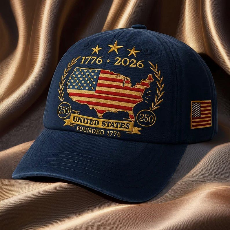 250th Anniversary Usa Hat Embroidered Flag Map Eagle  Stars 1760338008652.png