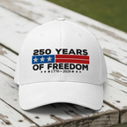 America 250th Anniversary Freedom Hat Embroidered Usa 1776   2026 Fitted Baseball Cap 1760341519876.png