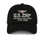 250 Years Usa Embroidered Hat American Flag 1776 2026 Baseball Cap Patriotic Anniversary Hat Usa Pride Gift Independence Day Cap 1760345249889.png