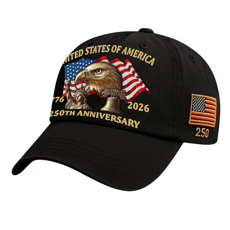 Custom Memorabilia Military Baseball Hat Personalized Us 250th Anniversary Cap Veteran Gift Independence Day Hat 1760346226880.png