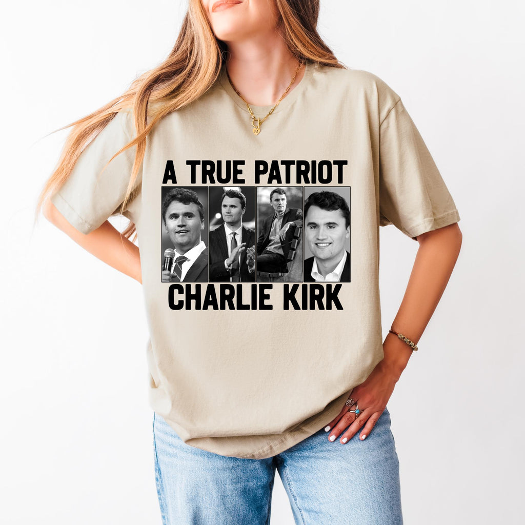 A True Patriot Charlie Kirk Shirt Justice For Charlie Kirk Shirt Prayers Up For Charlie Human Rights Activist Shirt Political Hoodie 1760346732855.jpg