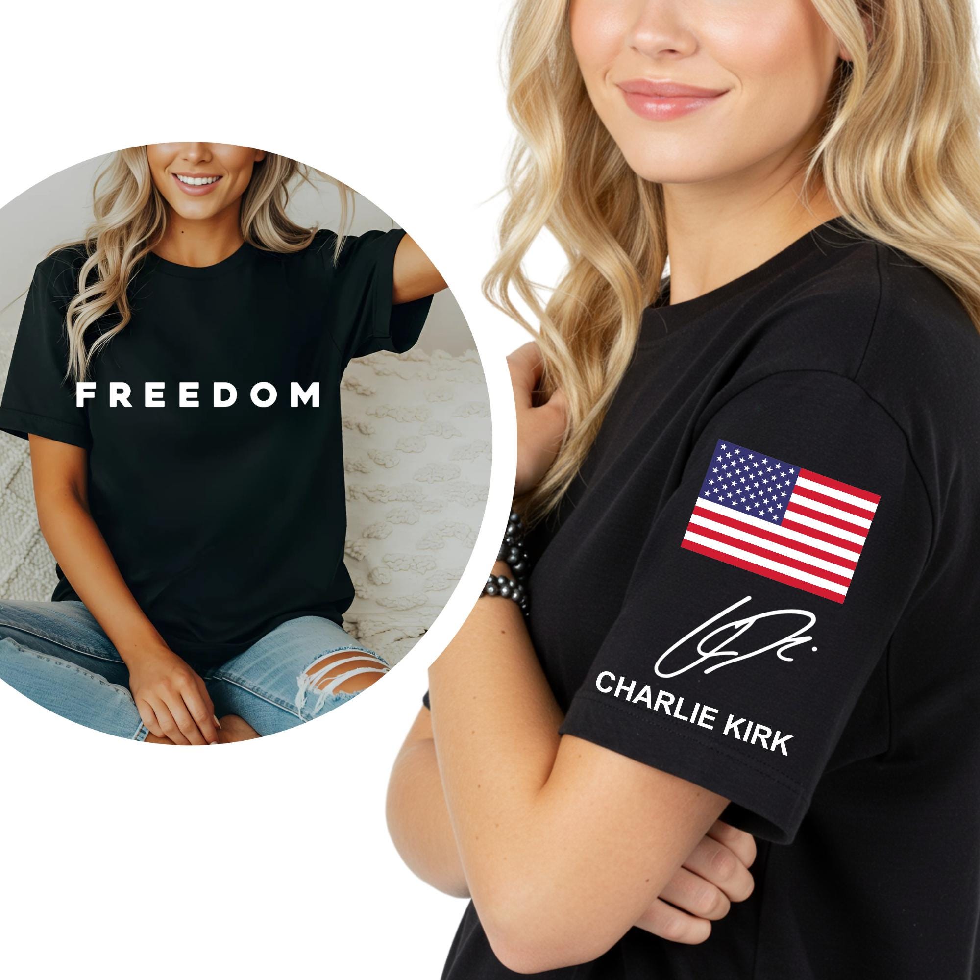 Charlie Kirk Freedom Signature Shirt Freedom Tee Justice For Charlie Kirk T Shirt Charlie Kirk Is My Hero Shirt Charlie Kirk Tee 1760349053719.jpg