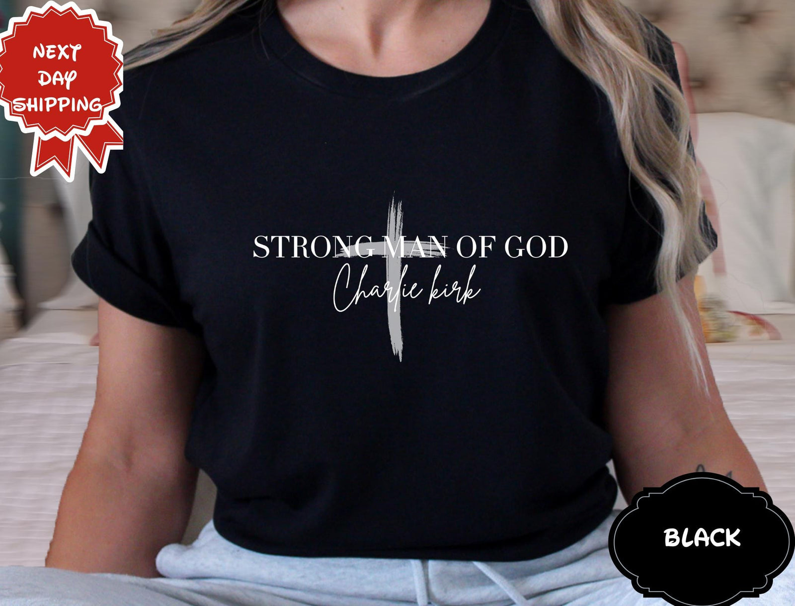 Charlie Kirk Shirt Christian Faith Shirt For Men Conservative Tee Activist Attack Tee Man Of God Shirt 1760349903029.jpg