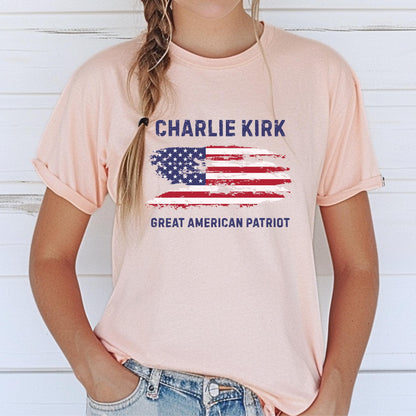 Charlie Kirk Shirt Great American Patriot Tee Activist  Human Rights Support Tee Political Awareness Top Republican Party Sweater Justice 1760350628175.jpg