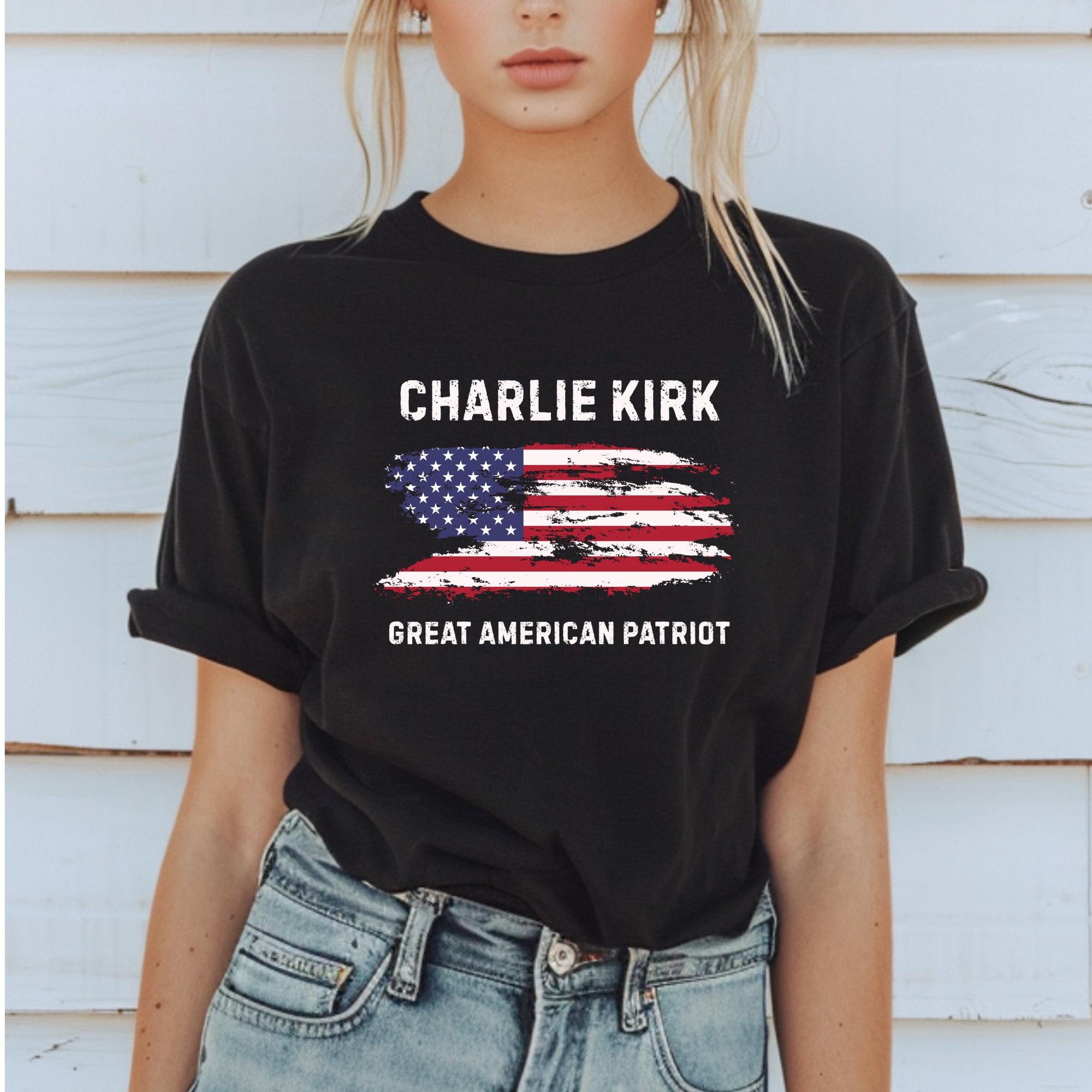 Charlie Kirk Shirt Great American Patriot Tee Activist  Human Rights Support Tee Political Awareness Top Republican Party Sweater Justice 1760350628220.jpg