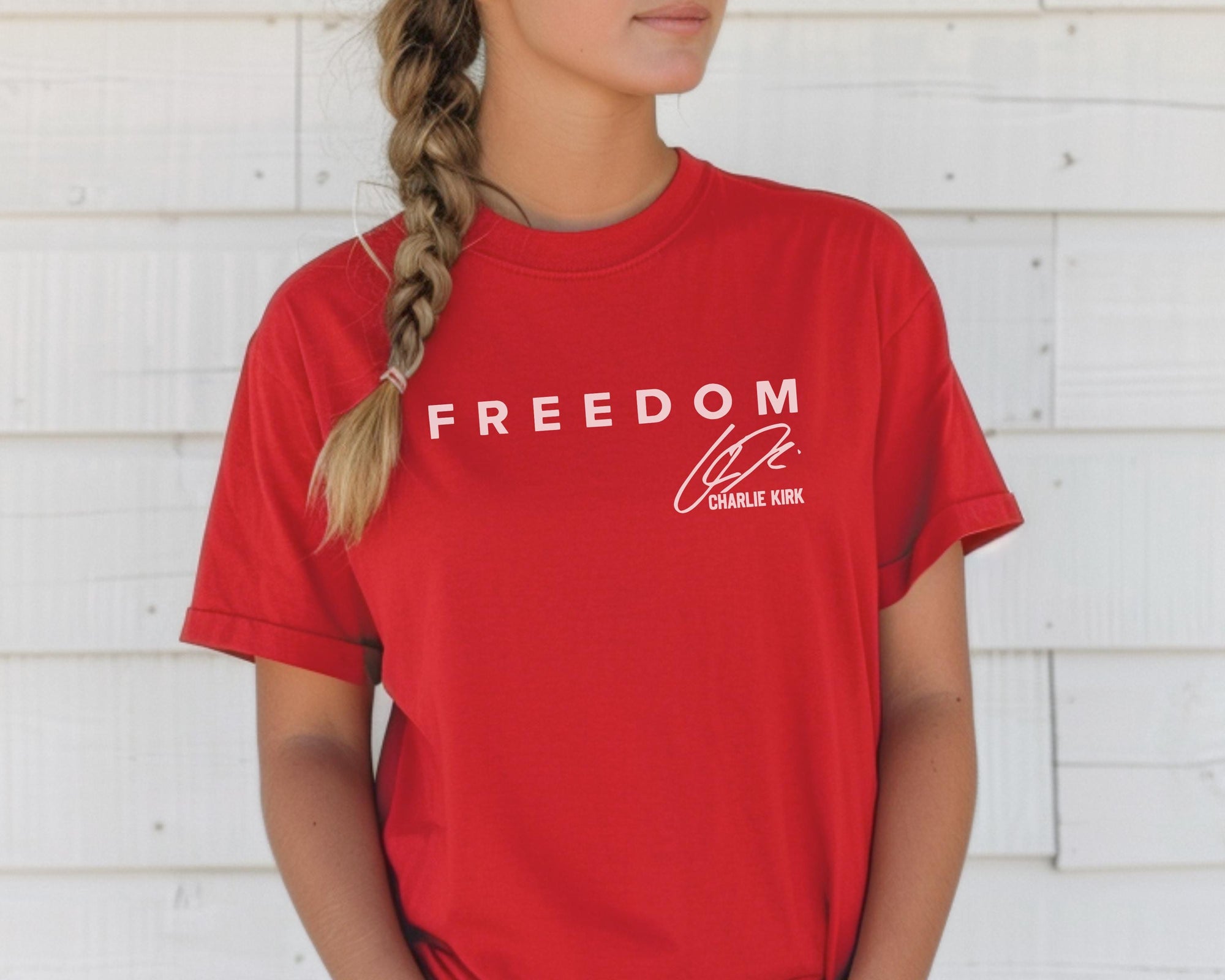 Charlie Kirk Tshirt Freedom Shirt Kirk Turning Point Conservative Apparel Political Movement Freedom Graphic T Comfortable Clothing 1760406409113.jpg