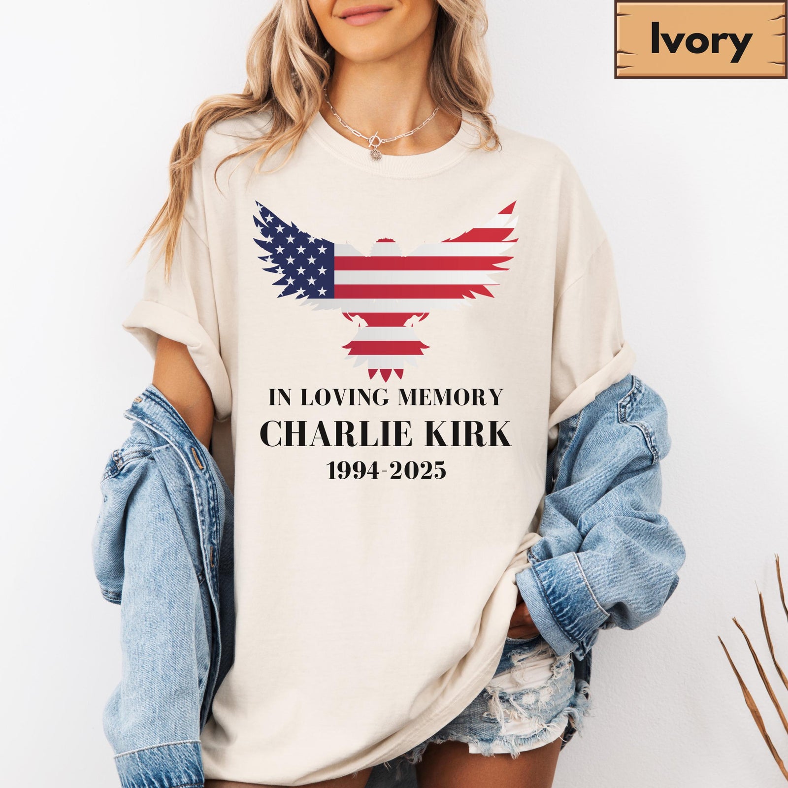 Comfort Colors In Loving Memory Charlie Kirk Shirt Patriotic Charlie Kirk Shirt Political Awareness Top Charlie Kirk Assassination Shirt 1760407027488.jpg