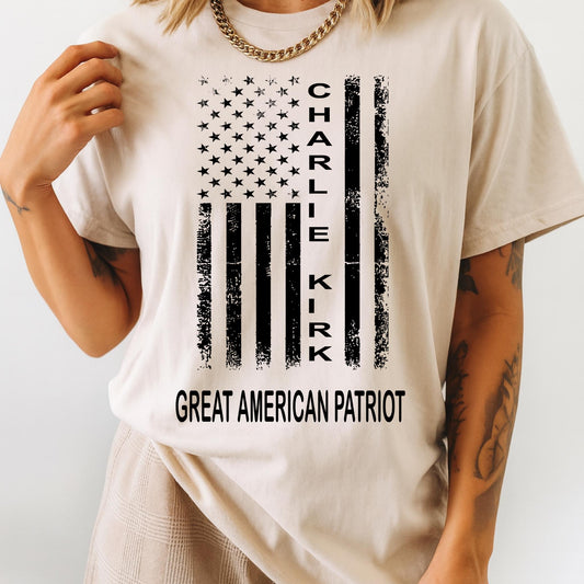 Comfort Colors Pray For Charlie Kirk Shirt Patriotic Charlie Kirk T Shirt Faith Based Unisex Tee Political Awareness Top Rip 2025 1760407084352.jpg