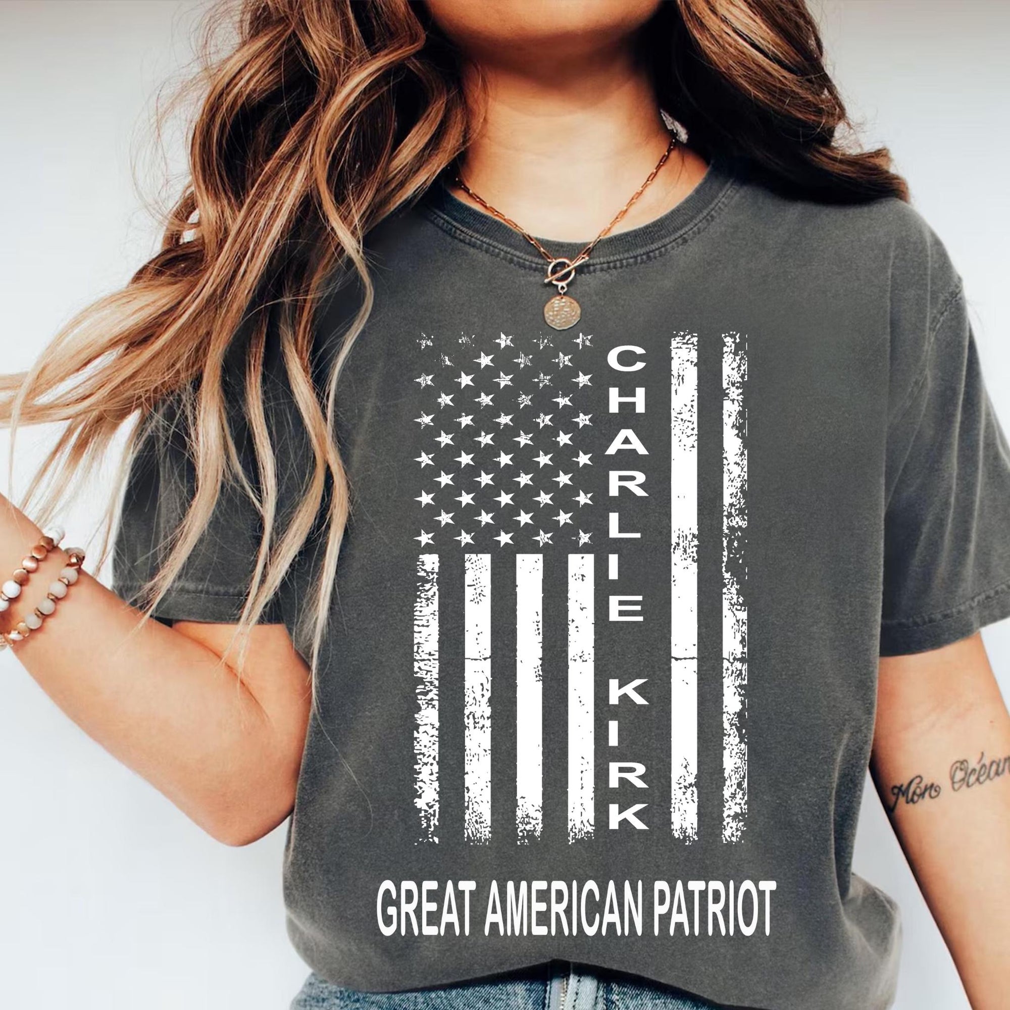 Comfort Colors Pray For Charlie Kirk Shirt Patriotic Charlie Kirk T Shirt Faith Based Unisex Tee Political Awareness Top Rip 2025 1760407084447.jpg