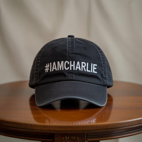 I Am Charlie Kirk Embroidered Hat Freedom Embroidered Cap Political Statement Hat Activist Baseball Hat Pray For Charlie 1760412832242.jpg