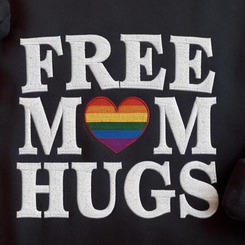 Free Mom Hugs Embroidered Sweatshirt Gay Pride Sweatshirt Equality Hoodie Pride Month Hoodie Lgbtq Sweater Gay Rainbow Hoodie 1760425383255.jpg