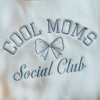 Cool Moms Social Club Embroidered Sweatshirt Coquette Mom Hoodie Cool Mom Sweater Pregnancy Announcement Trendy Mom Hoodie 1760436576145.jpg