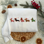 Embroidered Dachshund Christmas Shirt Funny Dog T Shirt Xmas Dachshund Sweatshirt Winter Dog Sweater Unisex 1760496816329.png