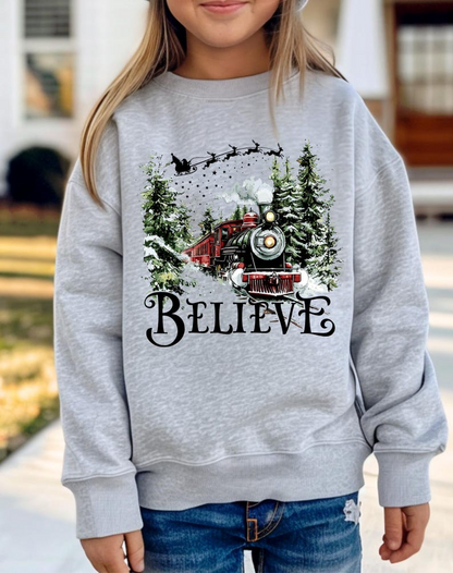 Polar Express Sweatshirt Christmas Gift Christmas Believe Sweater Merry Christmas Gift Ideas All Aboard Polar Express Hoodie Xmas 1760502304613.png
