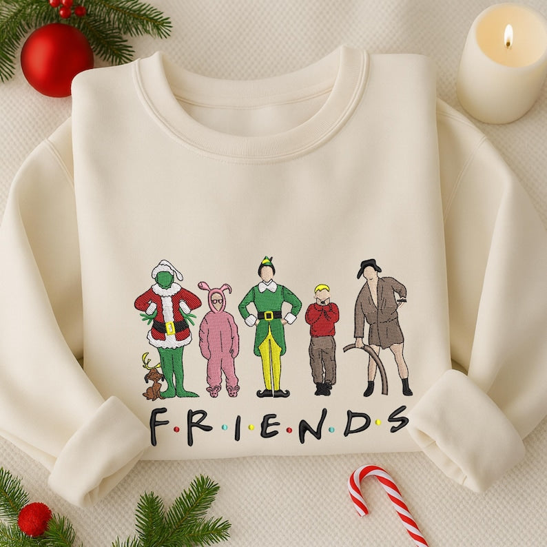 Christmas Movie Characters Embroidered Sweatshirt Christmas Movie Embroidered Hoodie Winter Holiday Gift Winter Season Gift 1760514555769.jpg