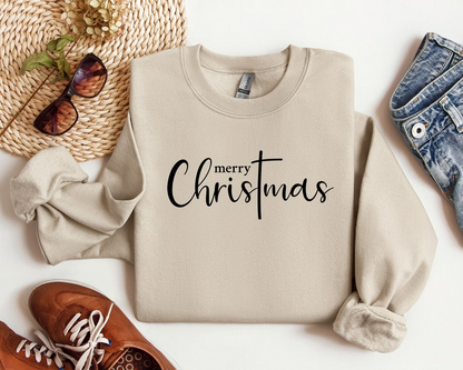 Merry Christmas Shirt Christmas Cross Shirt Christ Shirt Winter Shirt 1760516455159.png