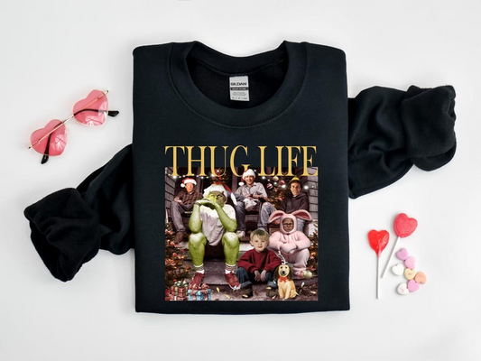 Thug Life Christmas Shirt Christmas Sweatshirt Christmas Movie Shirt Christmas Friends Shirt Christmas Gifts For Women Holiday Crewneck Xmas 1760517770397.png