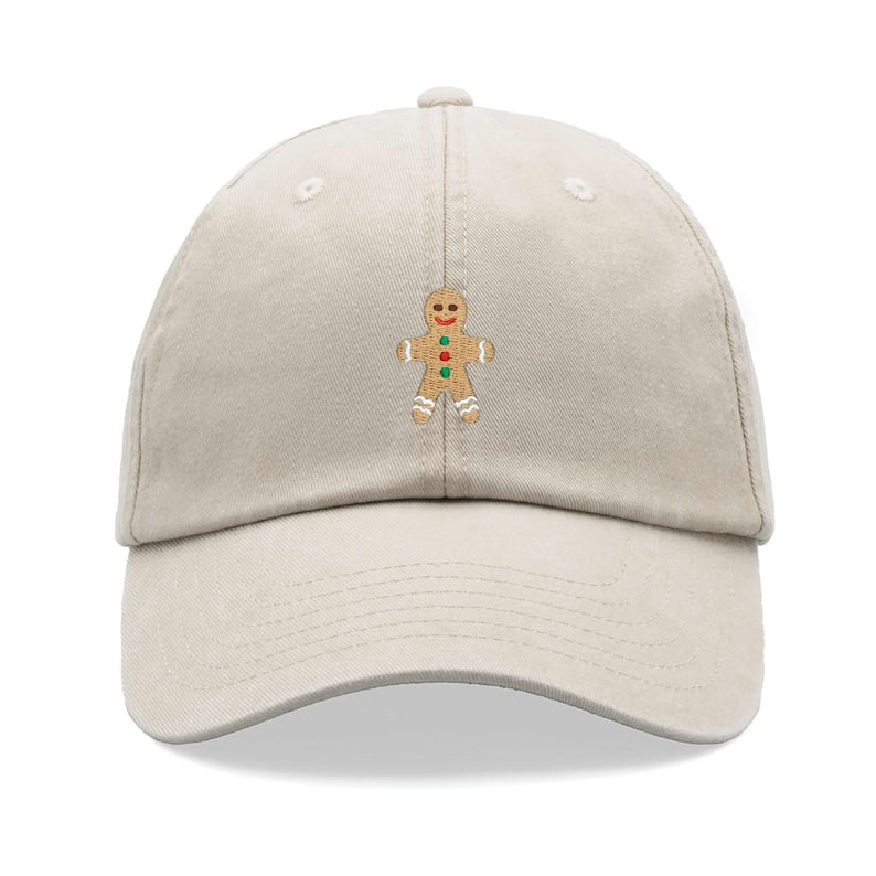 Gingerbread Man Baseball Cap Vintage Washed Unisex Dad Hat Low Profile Adjustable Faded Sports Sun Hiking Summer Holiday Christmas Baking 1760519563354.jpg