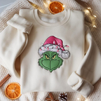 Embroidered Grinch Christmas Light Sweatshirt Grinchmas Shirt Grinch Christmas Shirt Christmas Shirt Christmas Family 2025 Shirts 1760520465784.png