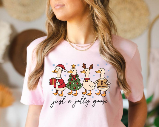 Just A Jolly Goose Shirt Christmas Goose Shirt Duck Christmas Shirt Funny Christmas Sweatshirt Cute Holiday Sweatshirt Xmas Gifts 1760582539380.png