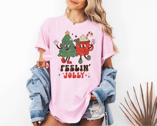 Comfort Colors Retro Christmas Shirt Feeling Jolly Christmas Shirt Vintage Christmas Shirtretro Holiday Shirtcute Funny Christmas Shirt 1760583434789.png