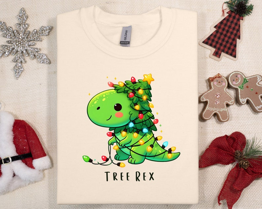 Christmas Dinosaur Light Shirt Christmas Party Shirt Merry Christmas Shirt Funny Christmas Shirt Tree Rex Shirt Santa Dinosaur Shirt 1760584199055.png